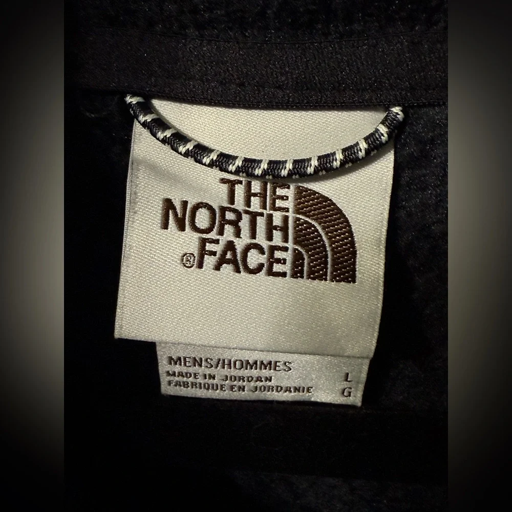 The North Face‎ Gordon Black Fleece Full Zip-Up Jacket Men’s Jacket Size Large